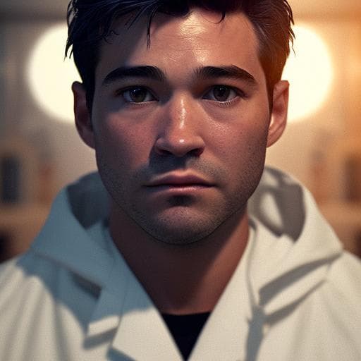 Portrait of me created using AI
